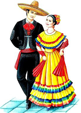 национальный костюм Мексики