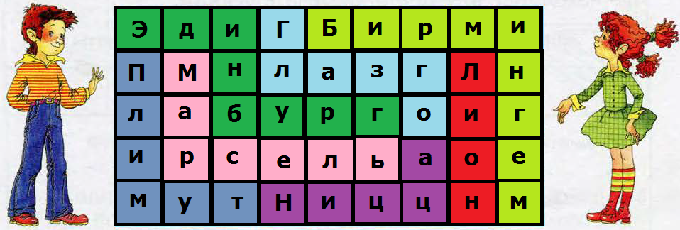 Города Франции и Великобритании