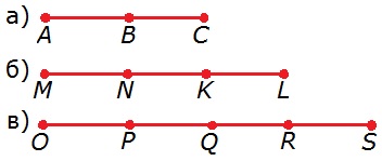 Отрезок kn