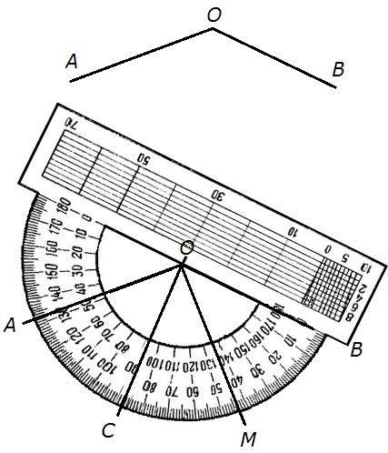Рисунок к заданию 40 стр. 16 рабочая тетрадь по геометрии 7 класс Атанасян